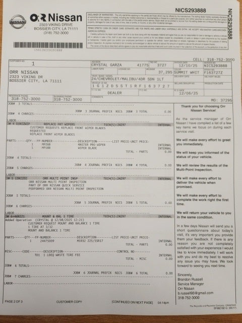 2024 Chevrolet Malibu LT 1LT