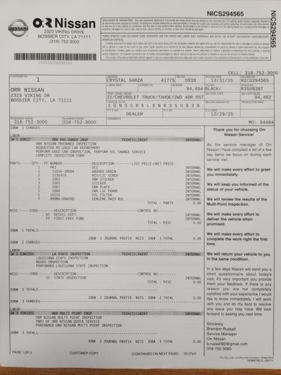 2022 Chevrolet Tahoe RST