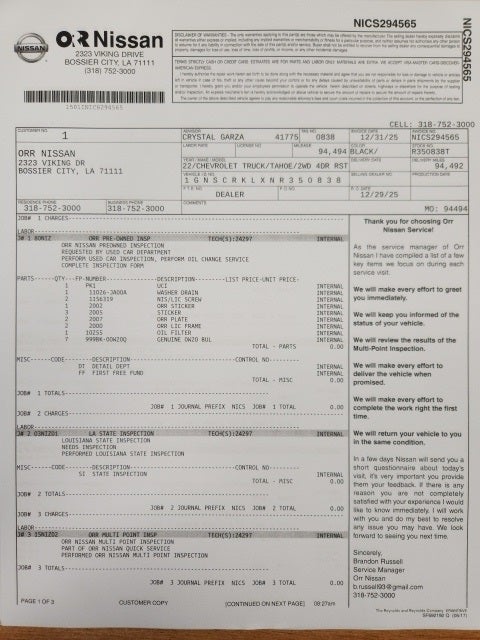 2022 Chevrolet Tahoe RST