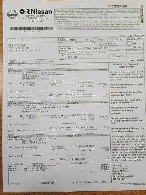 2022 Chevrolet Tahoe RST