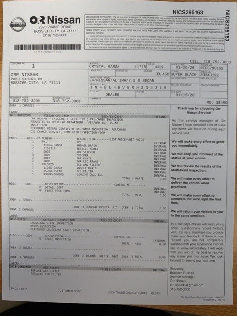 2024 Nissan Altima 2.5 S