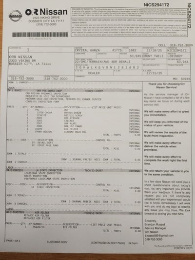 2022 GMC Terrain Denali