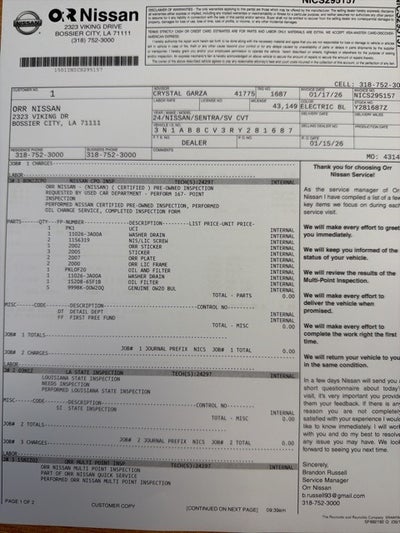 2024 Nissan Sentra SV