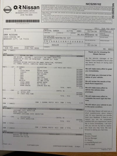 2024 Nissan Sentra SV