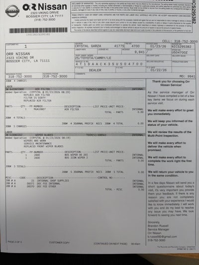 2025 Toyota Camry SE