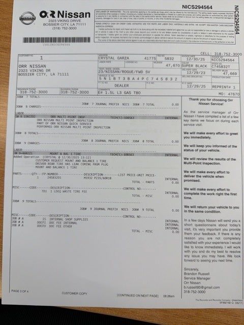 2023 Nissan Rogue SV