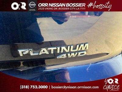 2022 Nissan Pathfinder Platinum