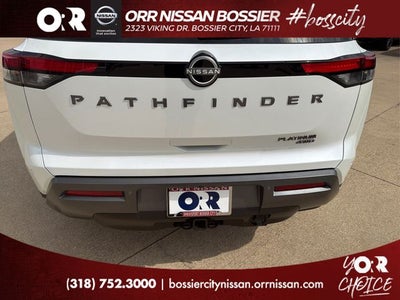 2026 Nissan Pathfinder Platinum