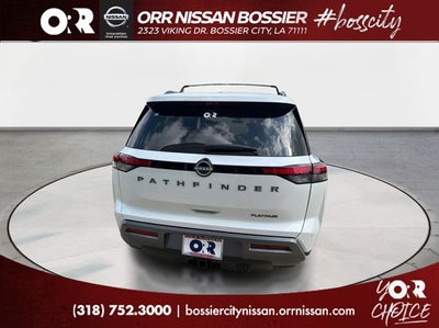 2026 Nissan Pathfinder Platinum