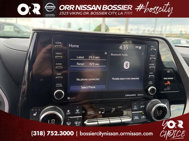 2022 Toyota Highlander Hybrid XLE