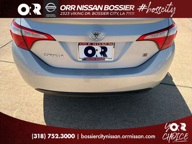 2016 Toyota Corolla S Plus