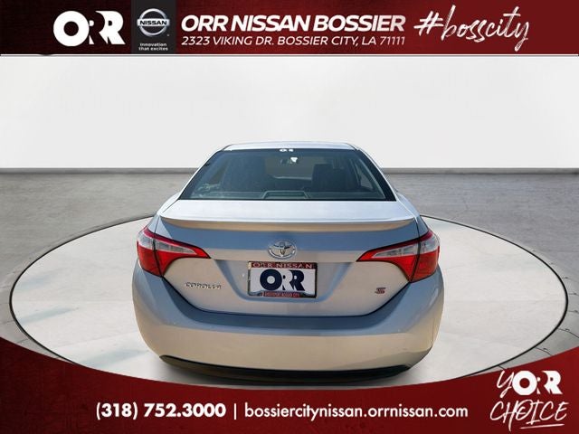 2016 Toyota Corolla S Plus