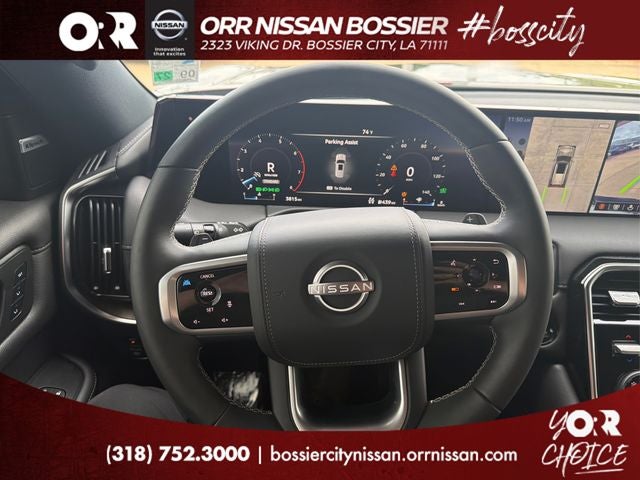2025 Nissan Armada Platinum Reserve