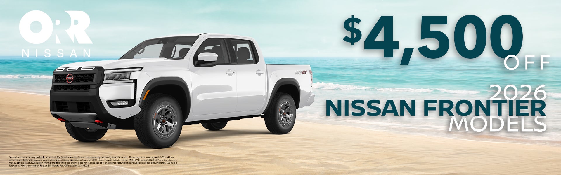 2026 NISSAN FRONTIER